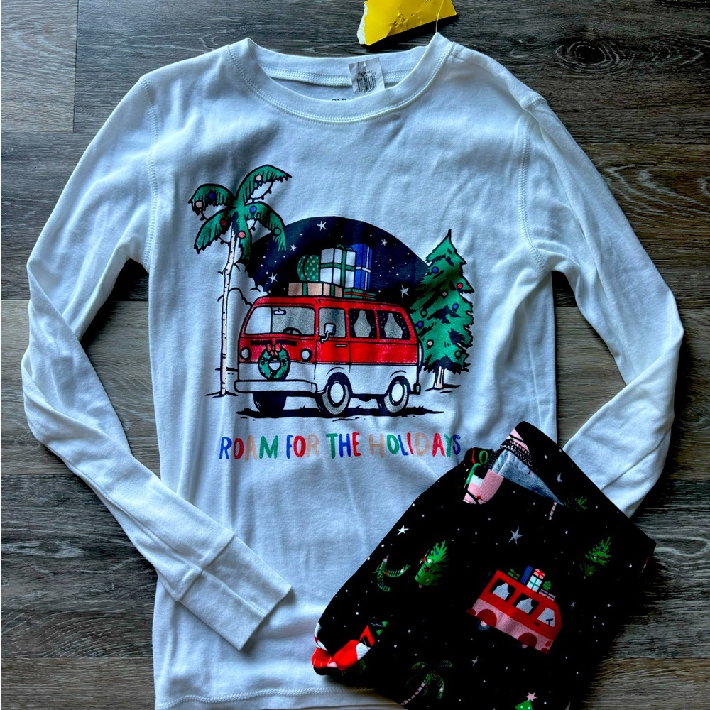 NWT Old Navy Christmas pajamas size 12